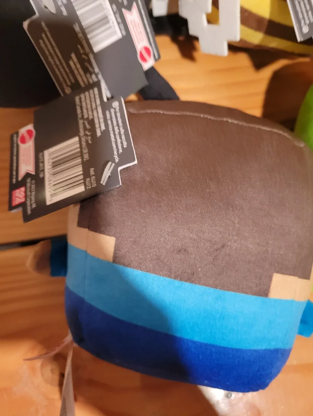 Minecraft Cuutopia Plush Cube Characters - Creeper, Steve, Bee, Enderman